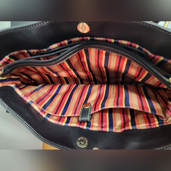 Cute Black Leather Tiganello bag - Picture 6 of 11